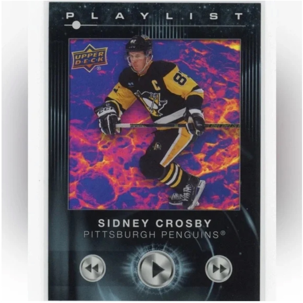 Sidney Crosby 2024/25 Upperdeck Pittsburgh Penguins Insert Hockey Card